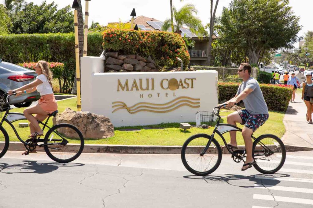 Maui Coast Hotel Sign