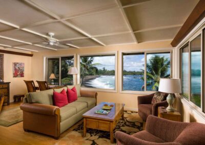 Hana Kai Maui- Unit 5 Living Room