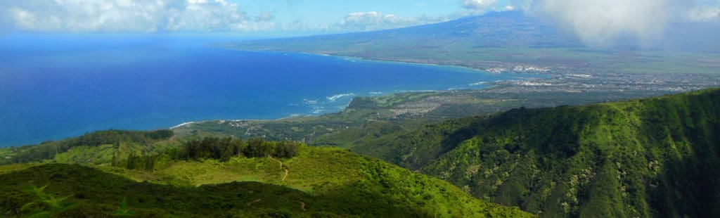 top Maui hikes: Waihee Ridge Trail view