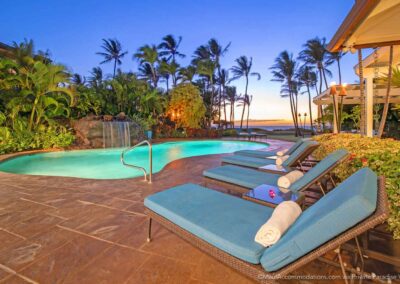 Mango Surf Beach Front Villa Pool and view