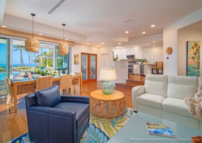 Mango Surf Beach Front Villa Living Room