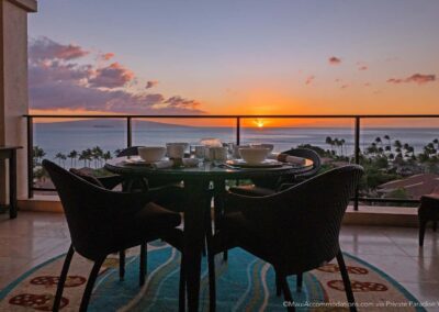 Wailea Beach Villas Pacific Paradise J505 Lanai view