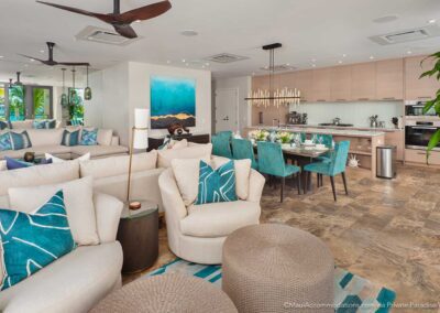 Andaz Amore Aloha 813 Living Room to Kitchen