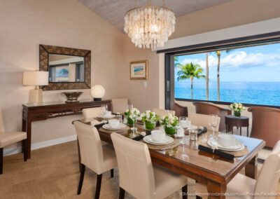 Sunny Surf E301 at Makena Surf Dining Room View