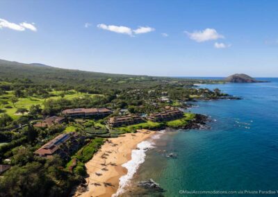 Sunny Surf E301 at Makena Surf Aerial