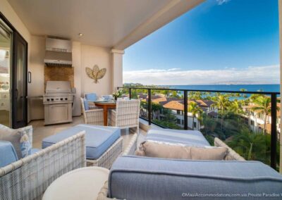Wailea Beach Villas Grand Seascape K407 Lanai