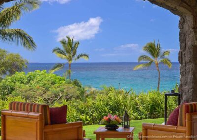 Wailea Beach Villas Serenity House Pool Villa D102 Lanai View