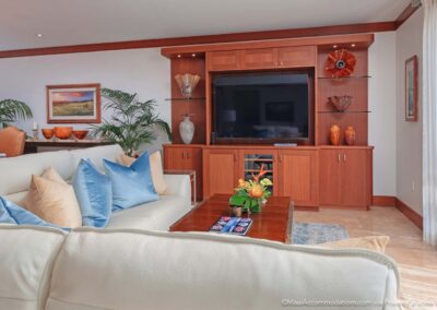Wailea Beach Villas A201 Royal Ilima TV Living Room