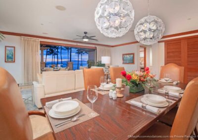 Wailea Beach Villas A201 Royal Ilima Dining Room