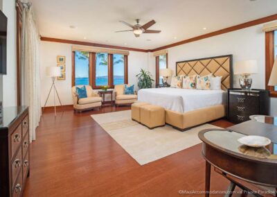 Wailea Beach Villas A201 Royal Ilima Oceanview Bedroom