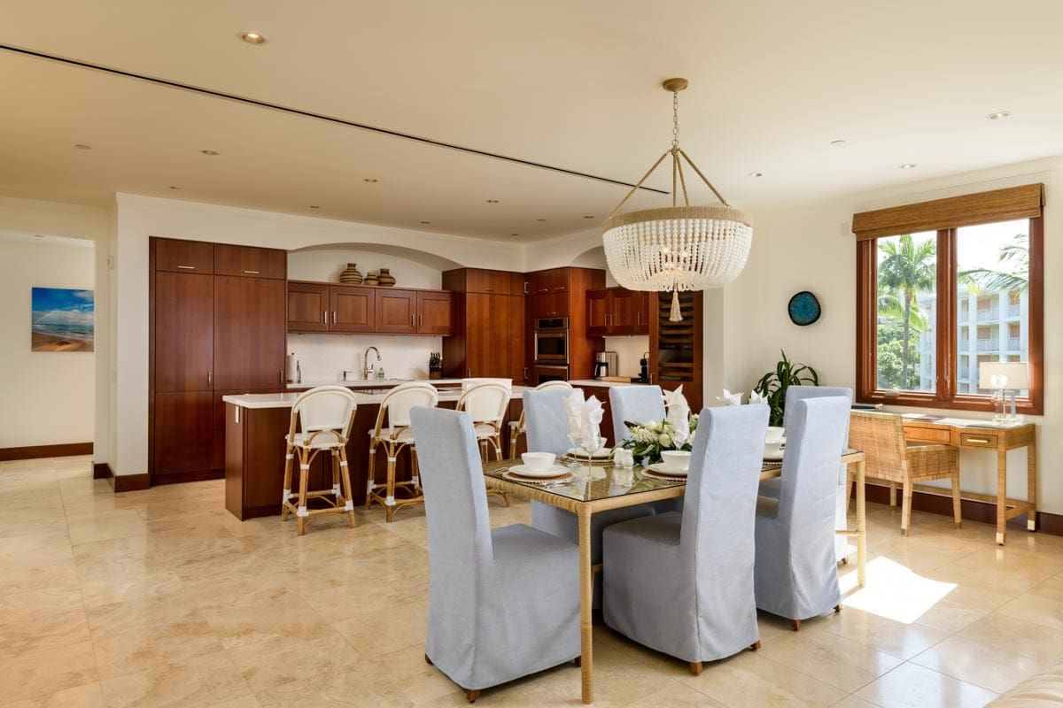 Wailea Beach Villas Blue Ocean Suite H401 kitchen