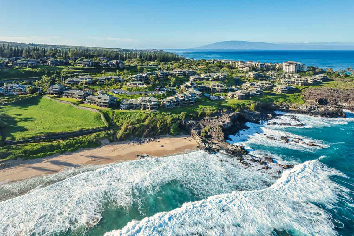 Kapalua Bay Villas 29-G4 Aerial