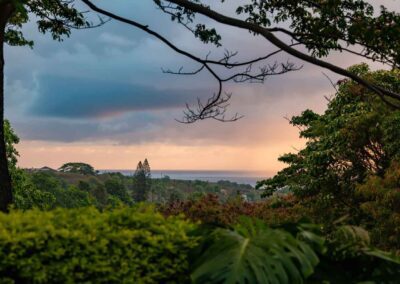 Iao Valley Inn Palms Room Ocean View at Sunrise