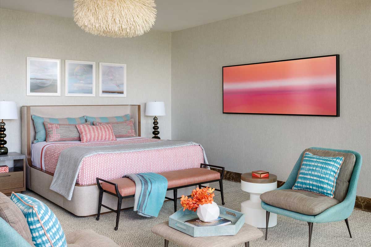 The Beach Suite 803 at Andaz Maui Wailea Resort Bedroom