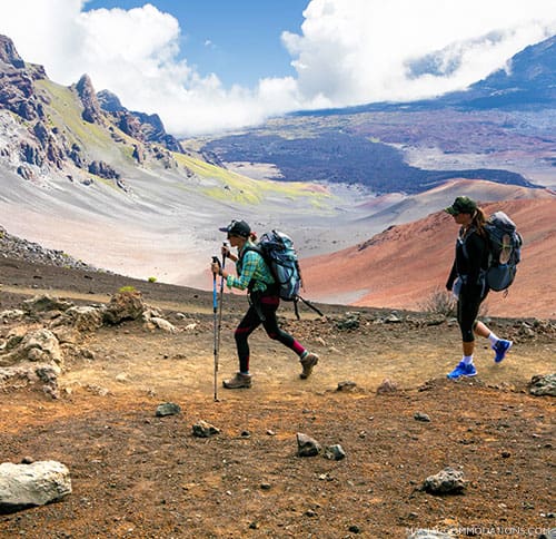 hiking Maui Hawaii