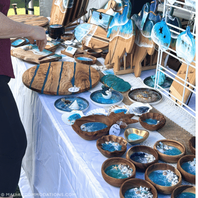 Kula Crafts Wood & Resin Art Made in Maui