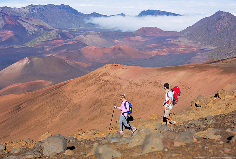 Haleakala Maui Sliding Sands Hiking Trail
