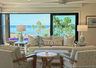 Surf Song 203 at Wailea Elua Beach Resort Living Room