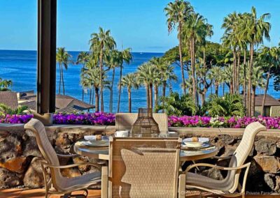 Surf Song 203 at Wailea Elua Beach Resort lanai