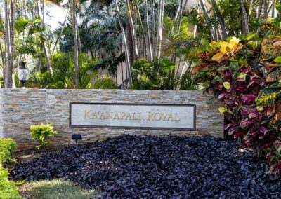 Kaanapali Royal Maui Entrance