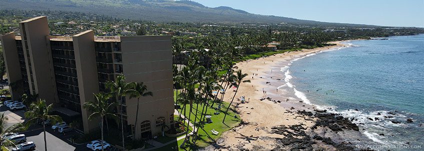 Mana Kai Maui Resort Aerial Beach