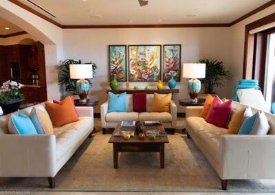 Wailea Beach Villas Living Room