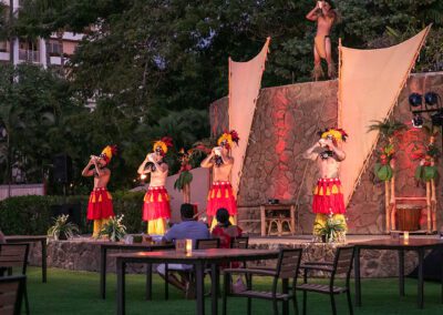 Grand Wailea Luau Shell Ceremony