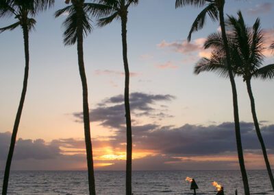 Grand Wailea Luau Sunset