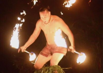 Royal Lahaina Luau Fire