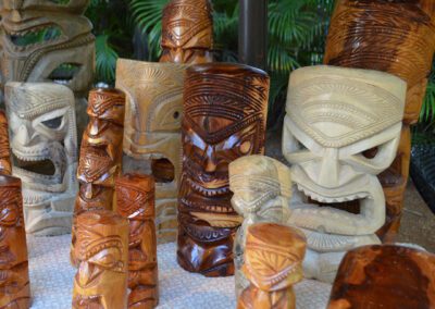 Royal Lahaina Luau Tiki Carving