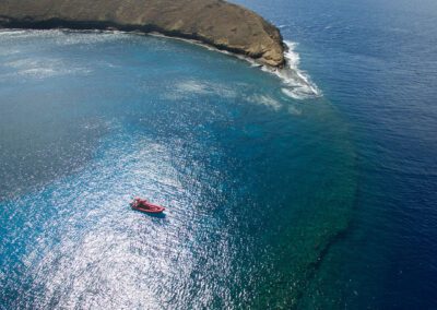 Redline Rafting Maui First Vessel To Molokini