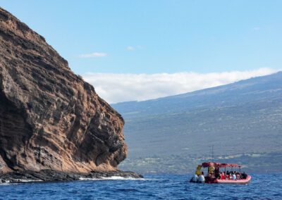 Redline Rafting Maui Molokini Backside