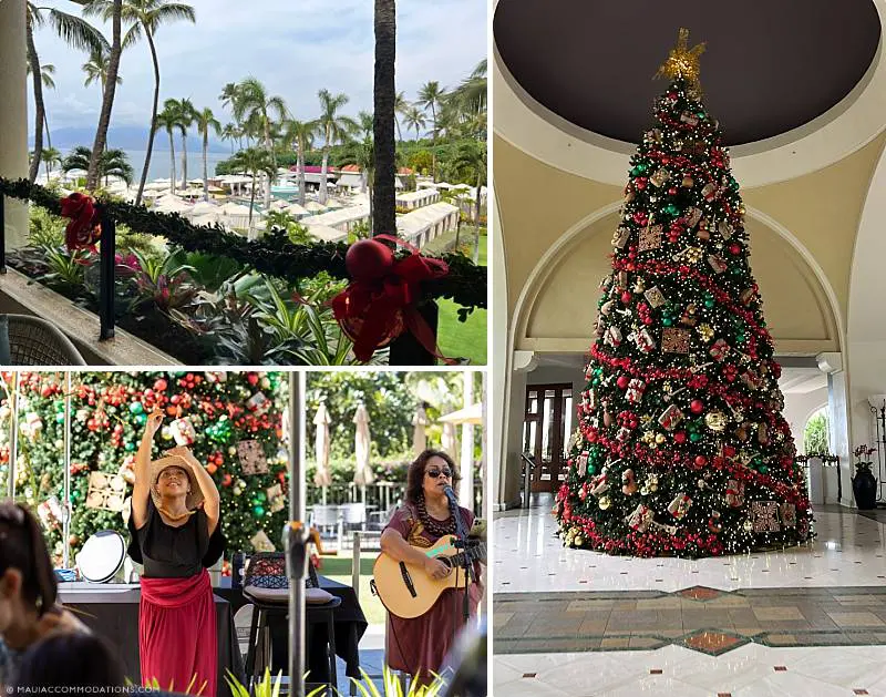 Christmas in Hawaii Resorts