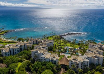 Maui Haven 5201 Montage Kapalua Bay drone