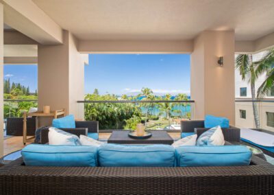 Maui Haven 5201 Montage Kapalua Bay lanai view