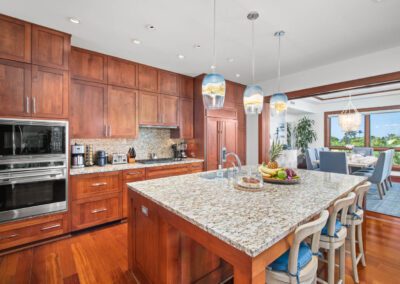 Maui Haven 5201 Montage Kapalua Bay Kitchen to dining room