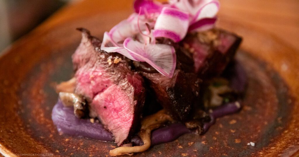 South Maui Restaurants Medium Rare Steak