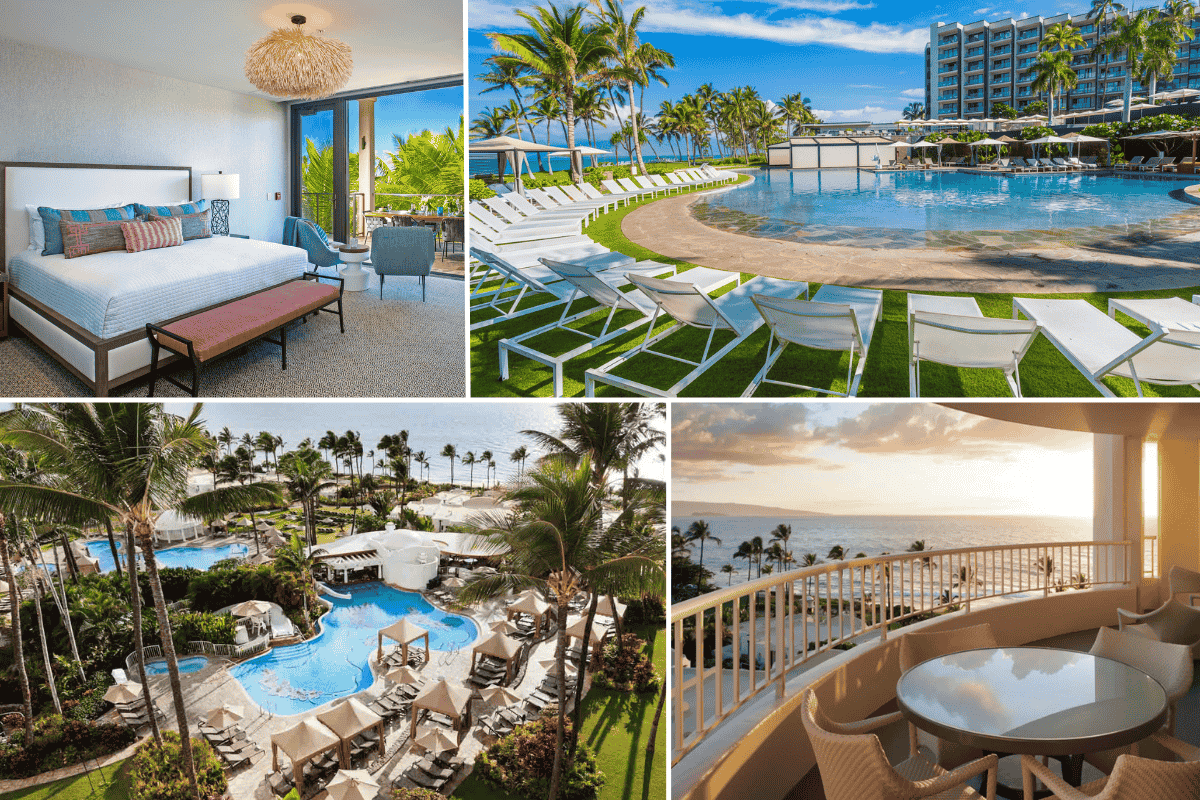 Andaz Maui and Fairmont Kea Lani Collage