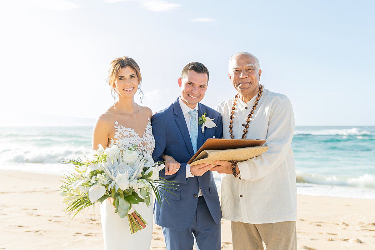 Simple Maui Wedding