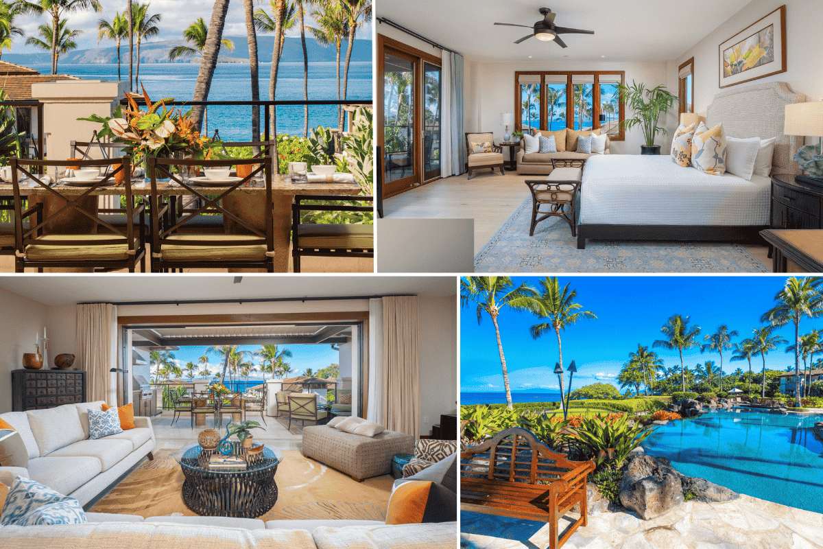 Wailea Beach Villas Sun Splash C301 Collage