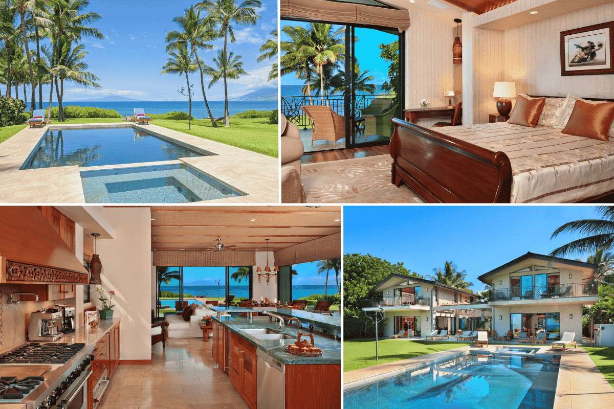 Wailea Sunset Estate Collage