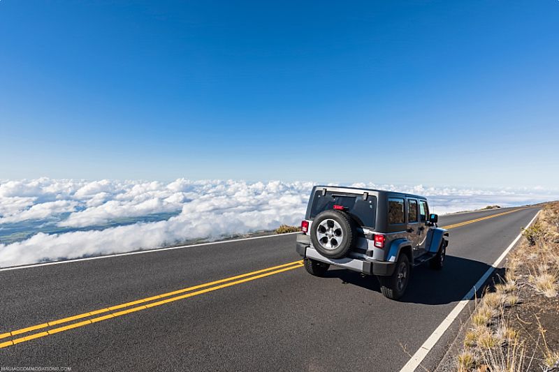 Rental Car on Maui Haleakala